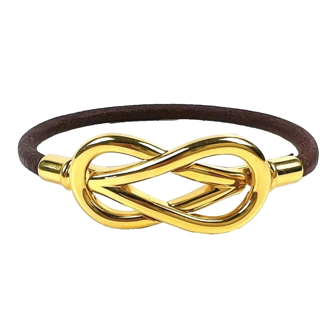 HERMÈS Yellow Gold Plated Fashion Jewelry