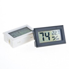 Digital Temperature Humidity Meter Auto Sensor LCD Display Gauge Temp Monitor