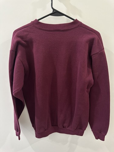 Vtg Minnesota Gophers Sweatshirt Crewneck Maroon Size Large Jin BTS - Picture 2 of 4