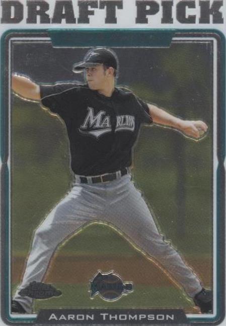 2005 Topps Chrome Update & Highlights - Aaron Thompson #UH200 - 1 of 1