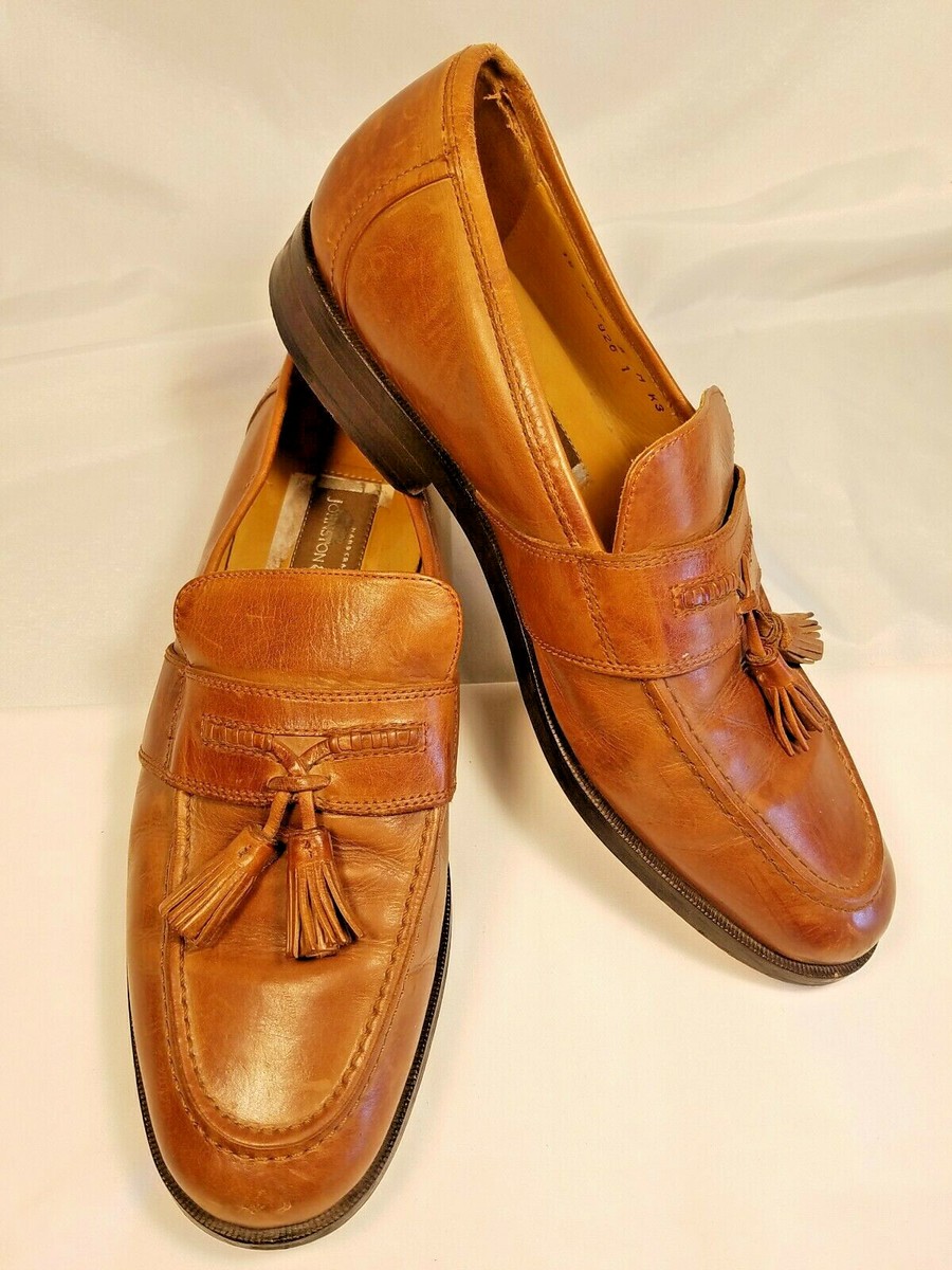 Johnston Murphy Shoes Mens sz US 9M Slip On Tassel Loafers  display picture 2