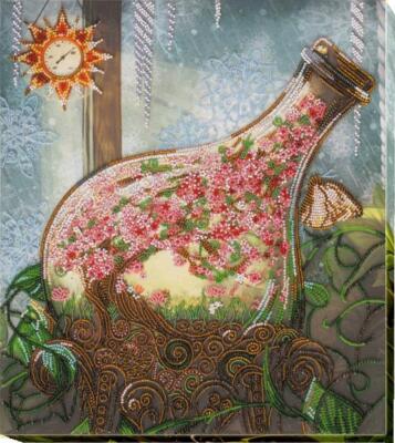 Bead embroidery kit That's it needlework kit Art canvas beadwork pattern