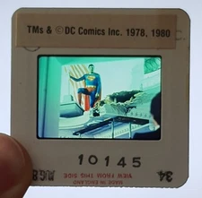 Superman II 1980 35mm Studio Slide Transparency Christopher Reeve Warner Bros