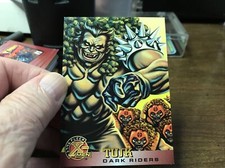 X-men 1996 Fleer XMEN # 49 TUSK