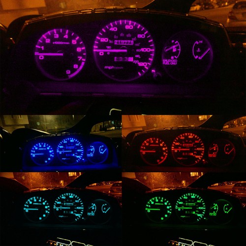 LED Instrument Light Kit for Honda Civic EK 96-00 Gauge Cluster Dash Light Bulbs - Picture 3 of 13