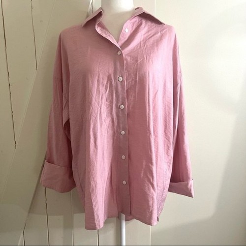 Princess Polly pink button down 