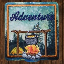 Adventure Embroidered Patch — Iron On