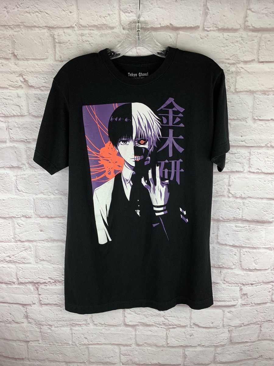 トップス kanekin Tokyo Ghoul x Funimation Black Short Sleeve Anime Ken Kanek T