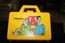 Vintage Fisher Price 1979 ABC Lunch Box 638 With Thermos
