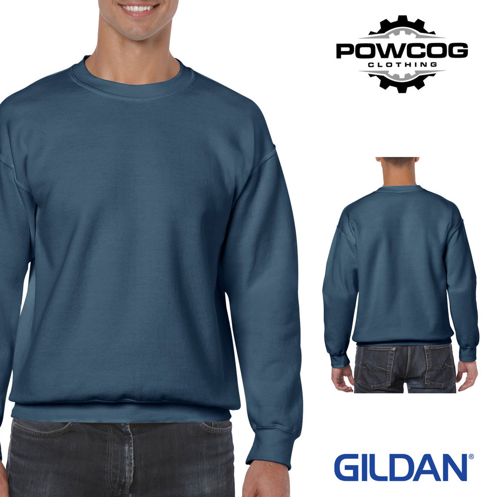 Gildan Women's Fleece Crewneck Sweatshirt - Style G18000, Sport Grey, Large - View #3