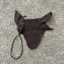 Brown Horseback Riding Fly Bonnet