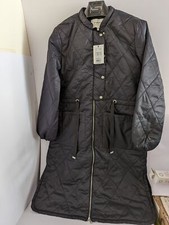B Young Byberta Long Coat, Colour Black Size 40