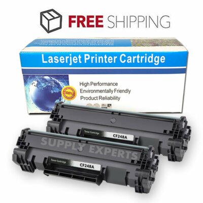 2PK CF248A 48A Toner for HP LaserJet Pro M15a M15w M28a M28w M29w MFP Printer