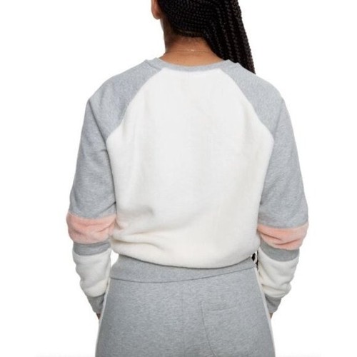 NWT Champion Womens XS Extra Small Chalk White Fleece Sweatshirt Pullover Top - Picture 4 of 12