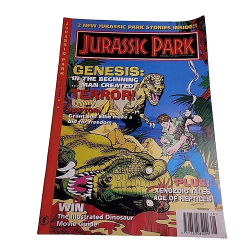 Jurassic Park Magazine Comic V1 N9 1992 Book - Picture 1 of 5