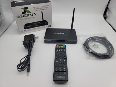 DigiXstream DX4 Quad Core 4K Digistream DX4 Android Media Box w Remote & HDMI
