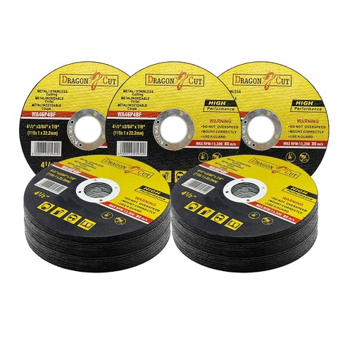 100x 115mm 4.5" Ultra Thin 1mm Metal Cutting Blade Discs 4 1/2" Steel Angle UK - Picture 11 of 12