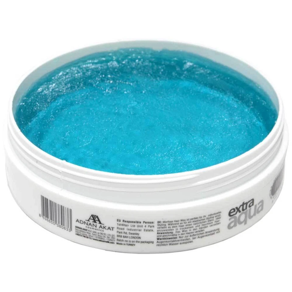 Morfose Weiß Extra Aqua Gel Wax Extra Shining Pro-Style (6er Pack) 175ml - Bild 2 von 2