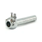 Chrome Single Cable Throttle Assembly for Harley Davidson Motorcycles (7/8" Bar)