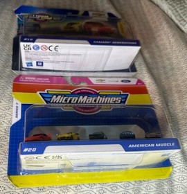 Micro Machines Camaro Generations Series 5 & 7 #16 Gold Chase + American Muscle