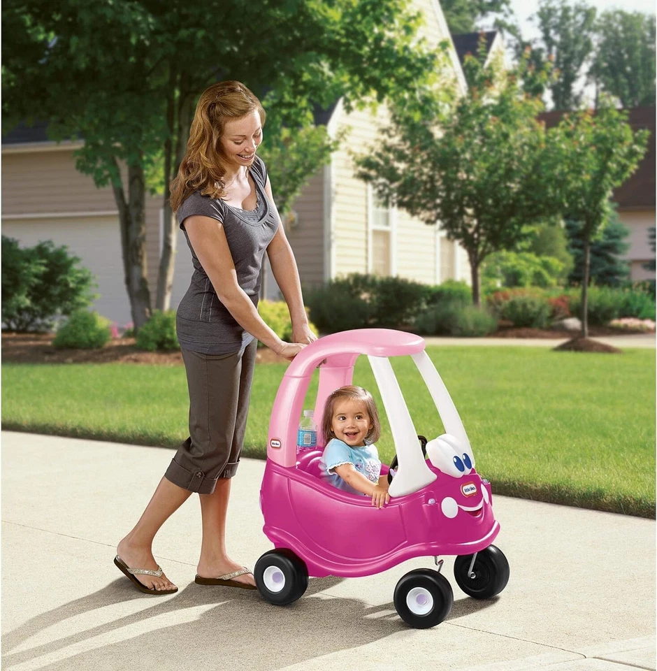 Pequeño Tikes Princesa Acogedor Cupé Juguete para Paseo - Coche Pequeño Empuje y Buggy Foto 2 de 4