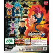 Bandai Dragon Ball Cápsula Juguete UDM Burst 47 Mini Figura Llavero Juego Completo 5 piezas