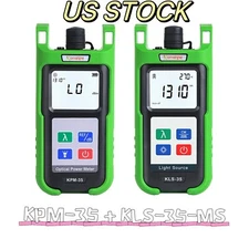Fiber Optic Power Meter KPM-35 With 7 Wavelength, FTTH SM&MM Light Source Tester