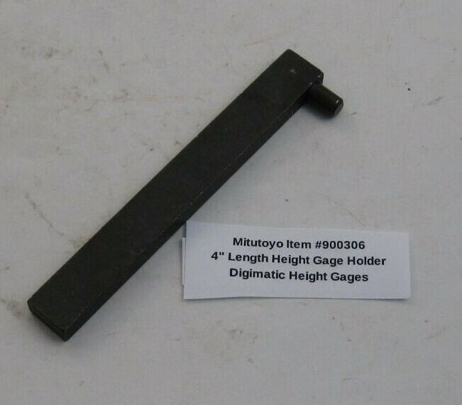 Mitutoyo 4" Length Height Gage Holder (900306) Digimatic Height Gages eBay