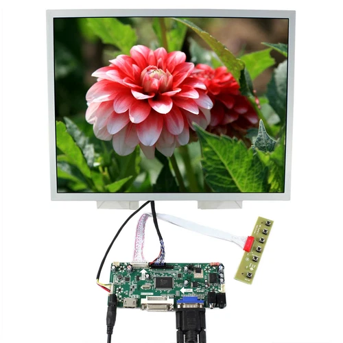 H DMI VGA DVI LCD Controlelr Board 15" 1000nit LQ150X1LG96 1024X768 LCD Screen