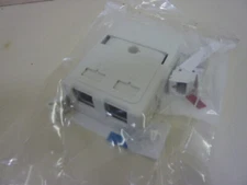 SIEMON Port Box MX-SM2-02-FMC1 New #57765