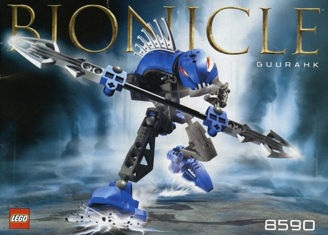 Lego Bionicle Rahkshi Guurahk 8590