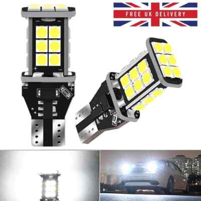 T15 W16W REVERSE 921 955 LED AUTO GLÜHBIRNEN XENON WEISS CANBUS FEHLERFREI 12V