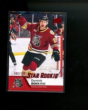 2020-21 Upper Deck AHL Exclusives Star Rookie #188 Dominik Bokk RC #d 86/100