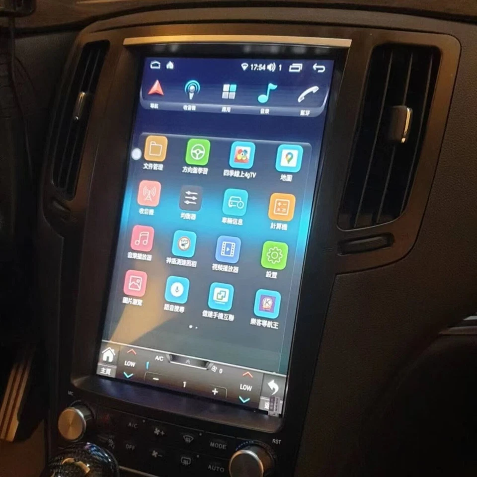 64G Android 13 Car Radios GPS Navi Carplay Stereo for Infiniti QX70 FX35 2011-15 - Изображение 3 из 4