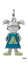Girl Child Shaped Initial Charms Letters A thru L by Ganz