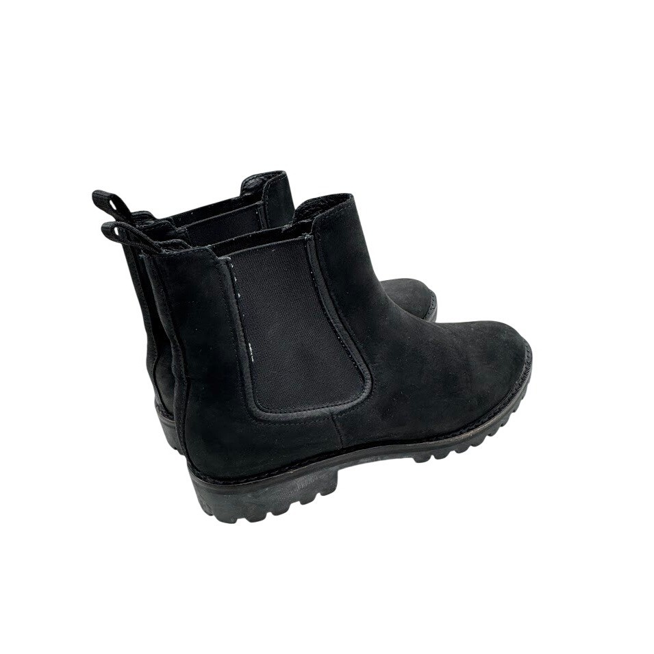 Thursday Boot Company Chelsea Boots Black Suede Lug Sole  display picture 1