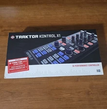 Native Instruments Traktor Kontrol X1 MK1 DJ USB Controller With Box Amd Manuals