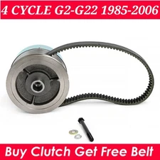 Primary Drive Clutch & Belt for Yamaha G2-G22 G8 G9 G20 G21 Gas Golf Cart 85-25