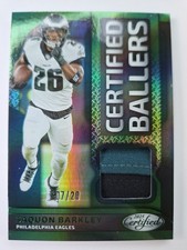2025 Panini Certified Ballers Mirror Green Saquon Barkley Eagles #CBM-SBY 17/20