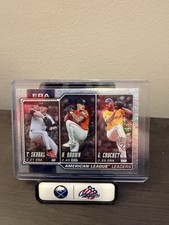 2026 Topps Series 1 Skubal,Brown,Crochet AL ERA Leaders #327  Sand Glitter
