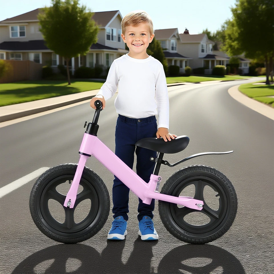 Laufrad Kinder Fahrrad 12 Zoll EVA Schaumräder Kohlenstoff Stahl bis 30kg ab 2-5