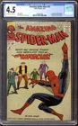 Amazing Spider-Man #10 CGC 4.5 (OW-W) 1st Big Man & the Enforcers