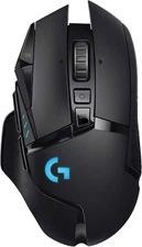 Logitech G502 Lightspeed Wireless Gaming Mouse with Hero 25K Sensor, PowerPlay