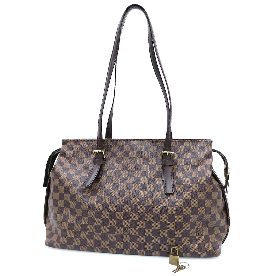 Vuitton — Louis Vuitton Chelsea N51119 Leather Brown Shoulder Bag #SAB15662