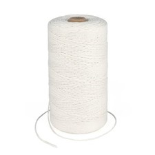 White Cotton String, 1.5MM 1476 Feet Cotton Bakers Twine, Gift Wrapping Strin...