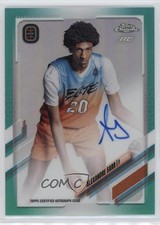 2021-22 Chrome OTE Overtime Elite Aqua Refractor 40/99 Alexandre Sarr Auto 3hd