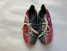 Authentic Vintage Bowling Shoes Women s 7 1/2 Red White Blue retro