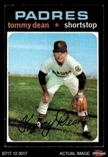 1971 Topps #364 Tommy Dean Padres 4 - VG/EX