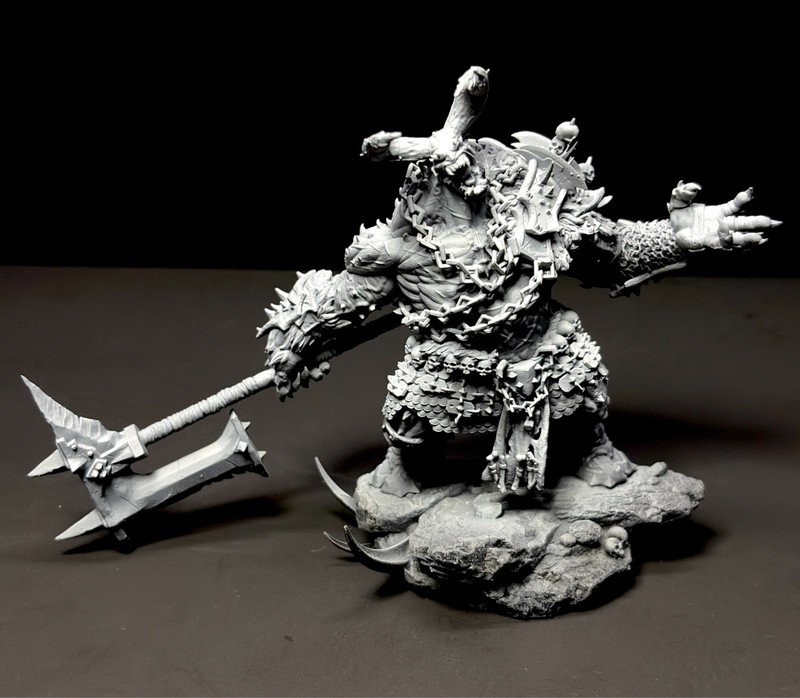khorne daemon prince warhammer resin model