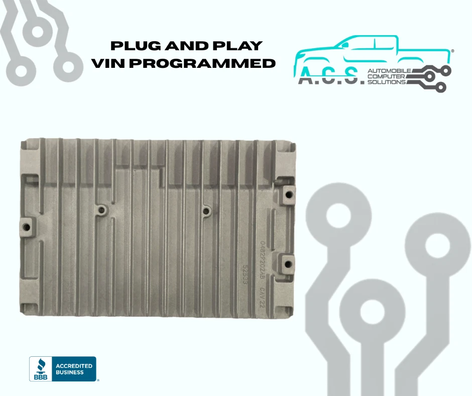 2005 Dodge Magnum 3.5L ECU/ECM P04606834 *VIN PROGRAMMED* - Image 2 of 3